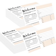 200 Pack Church Visitor Cards - 3"x5" Double-Sided Prayer Request Cards for Church Guests,Visitor In