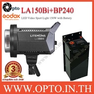 Godox Litemons LA150Bi + BP240 ไฟต่อเนื่อง 150W พร้อมแบตเตอรี่ 1.5ชม. LA150