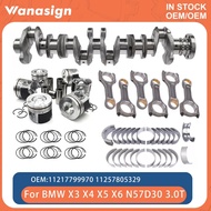 Engine Crankshaft piston connecting rod Bearing Kit Fit BMW N57D30 3.0 For BMW 435d 530d 640d 740d X