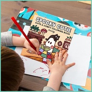 Kids Drawing Book Fun and Educational Coloring Activity Scary Cute Coloring Book for Kids Teens Draw