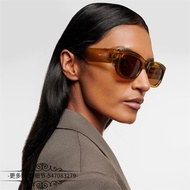 6KPY SL #Sunglasses Female Fashion Cat Eye Frame Plate Sunglasses Trendy Male sl713