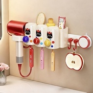Youqin Dopamine Suction Cup Toothbrush Rack Wall-Mounted Perforated Tooth Cup Mouthwash Cup Hair Dry