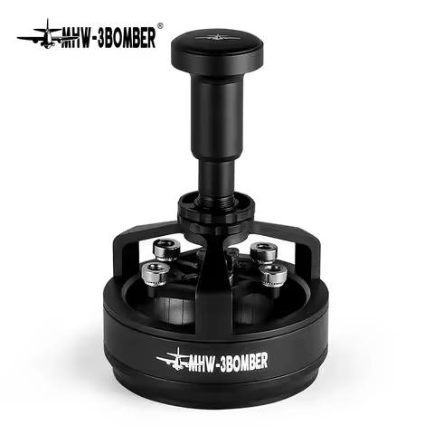 MHW-3BOMBER 58mm Espresso Distribution WDT Tool, Adjustable Coffee Stirring Distribution Tools with
