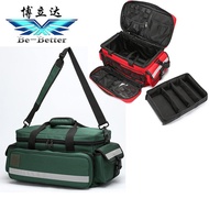 Large Capacity Backpack Oxygen Cylinder Medical Waterproof Bolida First Aid Kit AED Can Emergency Ki