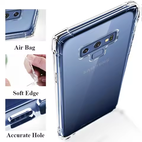 Air Crystal Anti-Knock TPU Case for Samsung S10 Lite/Plus S9 S8 S20 S21 A9S A9 Star Lite A8 A6 Plus 