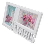 2PCS Rectangle Photo Frame Home Decorative Photo Frame 2 Hole Wedding Picture Frame For Bedroom Part