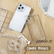 [3D5] - Softcase Transparant Motif Timbul A5S A7 A12 A11K F9 - Softcase Bening Motif OPPO A16K A16E 