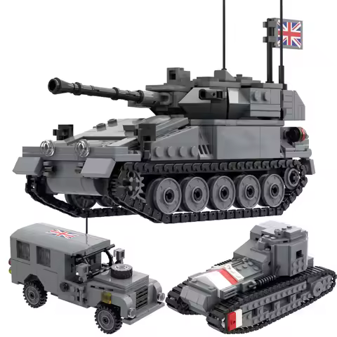 Britain Army UK Tank Armored Car Matilda Staghound Truck FV107 Scimitar Whippet Churchill Crocooile 