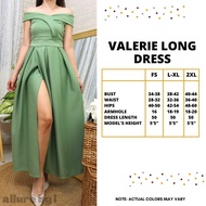 ♞,♘,♙,♟VALERIE Long Gown Debutant Dress Womens Formal Attire Ninang Dress Entourage Dress