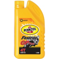PENZOIL PENNZOIL FASTRAC GP PLUS 4T SAE 20W50 20W-50 MOTORCYCLE OIL MINYAK HITAM