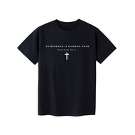 Christian Dad T Shirt Fatherhood Is Kingdom Work Tshirt Fathers Day Gift for Christian Dad Tee Casua