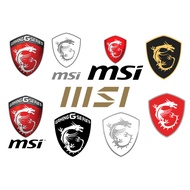 MSI logo decal Sticker, MSI laptop Sticker, laptop decal logo