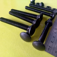 15pcs BAUT MUR CB 5/16 x 2 1/2" INCHI / BAUT M8 PANJANG 6CM / BAUT 12 KUNCI 12 HITAM BAUT PAYUNG BUM