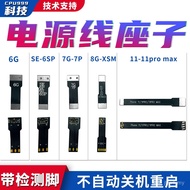 Serasi dengan iPhone 6 7 8P XS 11 12 Pro MAX 13 Kuasa Hidupkan Dok Kabel Pembaikan Gancu Bateri