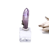 輕寂。原礦 療癒 高頻水晶 冥想  l 克魯茲紫水晶 礦標 l
