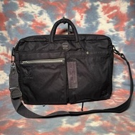 95% new porter flying ace 2way laptop pc storage briefcase navy 深藍色兩用公事包 斜揹袋 手提袋