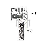 Tamiya 95239 CARBON REINFORCED SFM CHASSIS PACKAGE 6