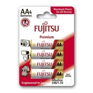 FUJITSU ALKALINE BATTERY FUJITSU PREMIUM AA ALKALINE BATTERY DOUBLE A BATTERY FUJITSU BATTERY