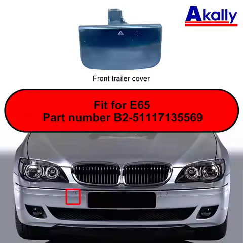 OEM 51117135569 For BMW 7 Series E65 E6 Car Spare Parts Auto Rear Bar Trailer Cover Replacement Bump