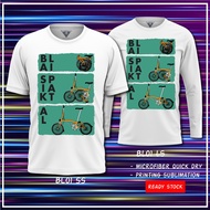 Folding bike | Foldie Bicycle tshirt / jersey | Basikal lipat