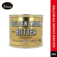 GOLDEN CHURN TIN BUTTER 2KG