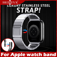 Dây Thép Không Gỉ For apple watch Series 10 9 8 7 6 SE 5 4 band Dây Đeo 45mm 44mm 42mm 46mm Trượt Th