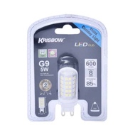 PUTIH Krisbow 5 Watt Cool Daylight G9 Led Bulb - White