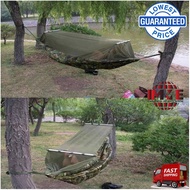 CLEAR STOCK SALEI Hammock Camouflage with Mosquito Net & Span