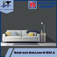 1L / 5L Nippon Paint Q-Shield Bedrock Bottom N 1981 A For Exterior Wall Paint（5Years Protection）