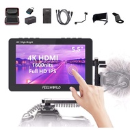 F6 Pro +NP-F970 Battery, Charger, Storage Case kit, 5.5 Inch 4K HDMI Touch Screen On-Camera Monitor