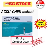 [🇸🇬 Stock] ACCU Check Instant 100s Test  Strips Expiry date: OCT 2027