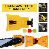 Chain Saw Sharpener Teeths ChainSaw Sharpener Blade Sharpening Grinder Tool Power Bar Saw Chain Sharpener Teeth Sharpener with Sharpening Stone Pengasah Asah Mata Gergaji