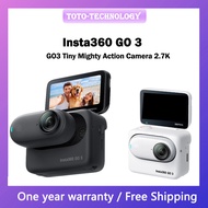 Insta360 GO 3 GO3 Tiny Mighty Action Camera 2.7K Video And Photo Waterproof Mini Action Camera with Flip Touch Screen