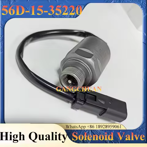 Solenoid Valve 56D-15-35220 56D1535220 for Dump Truck HD465-7 HD605-7 HD785-7 Wheel Loader WA380-6 W