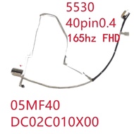 For Dell G15 5530 5535 5540 5545LCD screen video display flex cable 165HZ 240HZ 360HZ 120HZ 144HZ