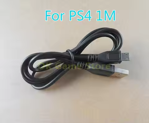 1PC High Quality 1m 1.8M Data Cable for Sony PS4 Controller Charging Cable Data Games Handles Charge