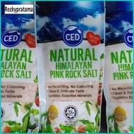 Limited Stock!! Ced natural himalayan pink rock salt 500gr / himalayan salt