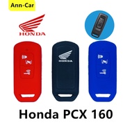 ฝาครอบกุญแจซิลิโคนสำหรับ Honda Pcx Pcx 160 Pcx160-2ปุ่ม,