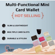 [A8m] Dompet Mini Penutup Kad Multi Slot Multi-Functional Card Clip Mini Wallet Card Cover Multi Slo