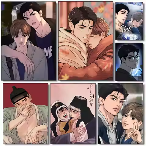 Comic Jinx Classic Vintage Poster HD PVC Self Adhesive Wall Art - Waterproof Reusable For Home Offic