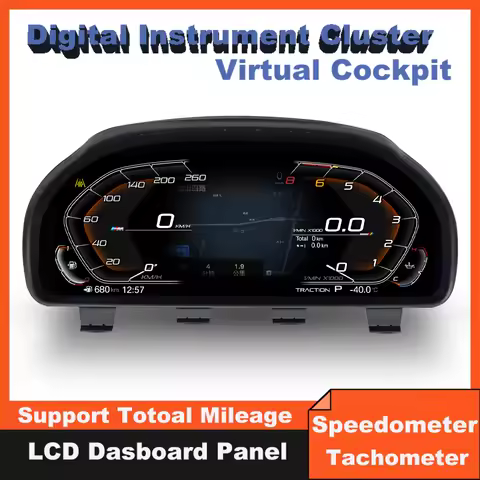 LCD Instrument Cluster Digital Cockpit CarPlay For BMW 5 6 7 X3 X4 X5 X6 F01 F02 F03 F06 F07 F10 F11