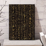 Abstract Ancient Egyptian Hieroglyphics Writing Culture Egypt Culture Nordic Art Canvas Poster Home Wall Decor 0706
