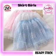 Skirt Kids Girls Baby Dress Tutu Skirt Children Flower/Skirt Bunga Kembang Baju Kanak Budak Perempua