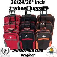 ORIGINAL UNITED POLO CLUB 2 WHEEL LUGGAGE 20''/24''/28''INCH