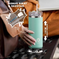Saveme- Fjbottle - Stainless Steel Drinking Bottle Coffee Tumbler 591Ml Vacuum Insulated Sus 304 - S