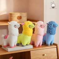 [Teh] Kawaii Alpaca Plush Toy Soft Stuffed Sheep Pillow 1Pcs Cute Plushie for Kids Toddlers Birthday