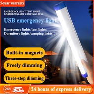 LED Emergency Light Emergency Tube Magnetic Rechargeable Emergency Light Portable USB 30w/60w/80w Camping Lamp Emergency Tube Magnetic LED应急灯