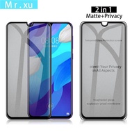 Matte Frosted Privacy Two in one For OPPO R15 R17 RX17 pro NEO R15X R19 Phone Full Cover Screen Protector Tempered Glass Film