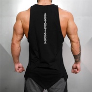 Korean Fashion Instock Letter Printed Tank Tops Causal Training Wear Singlets