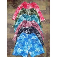 taslan printed boy short for 6-8year old
